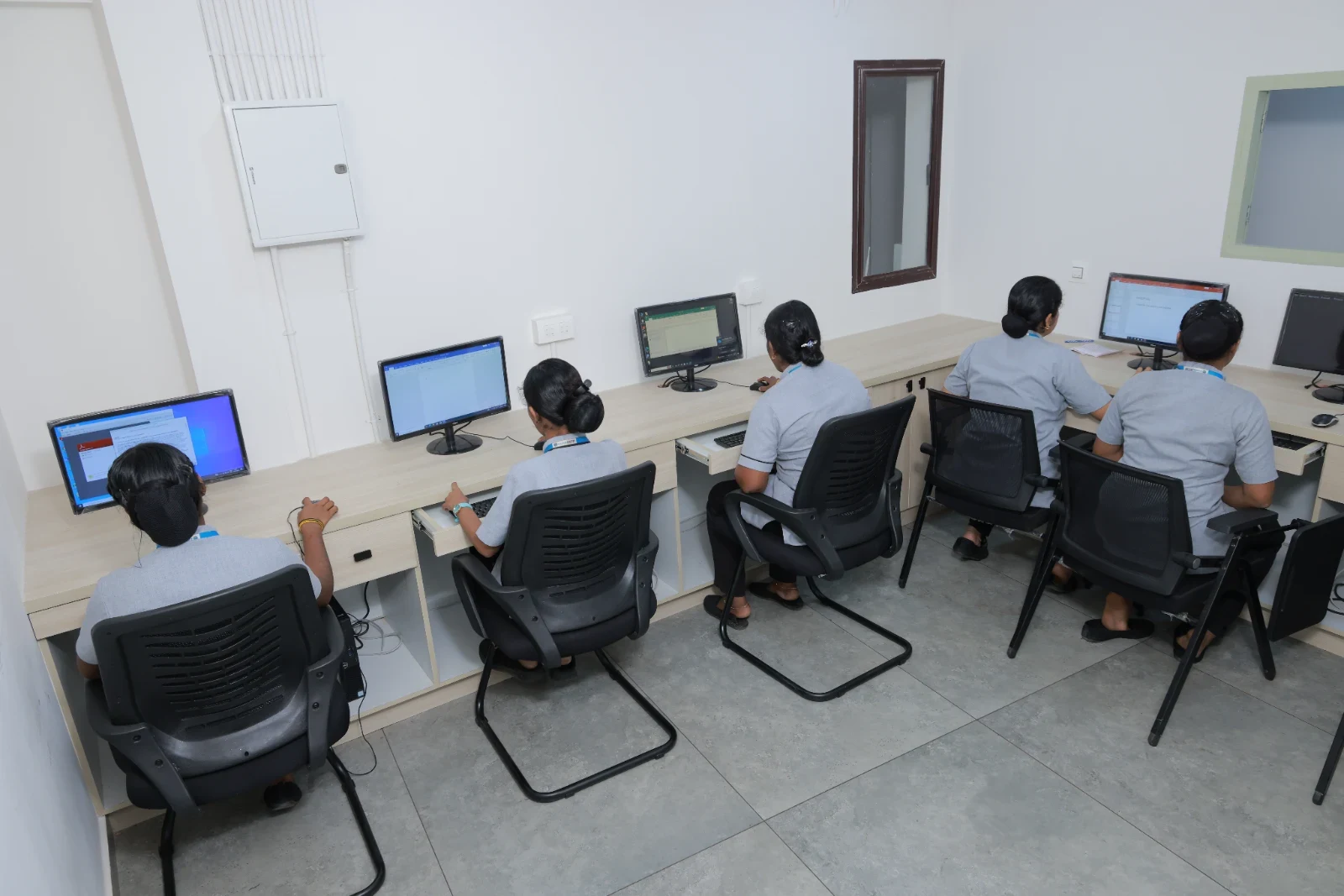 Practical training session