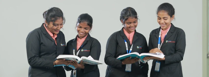 Students in practical industry training