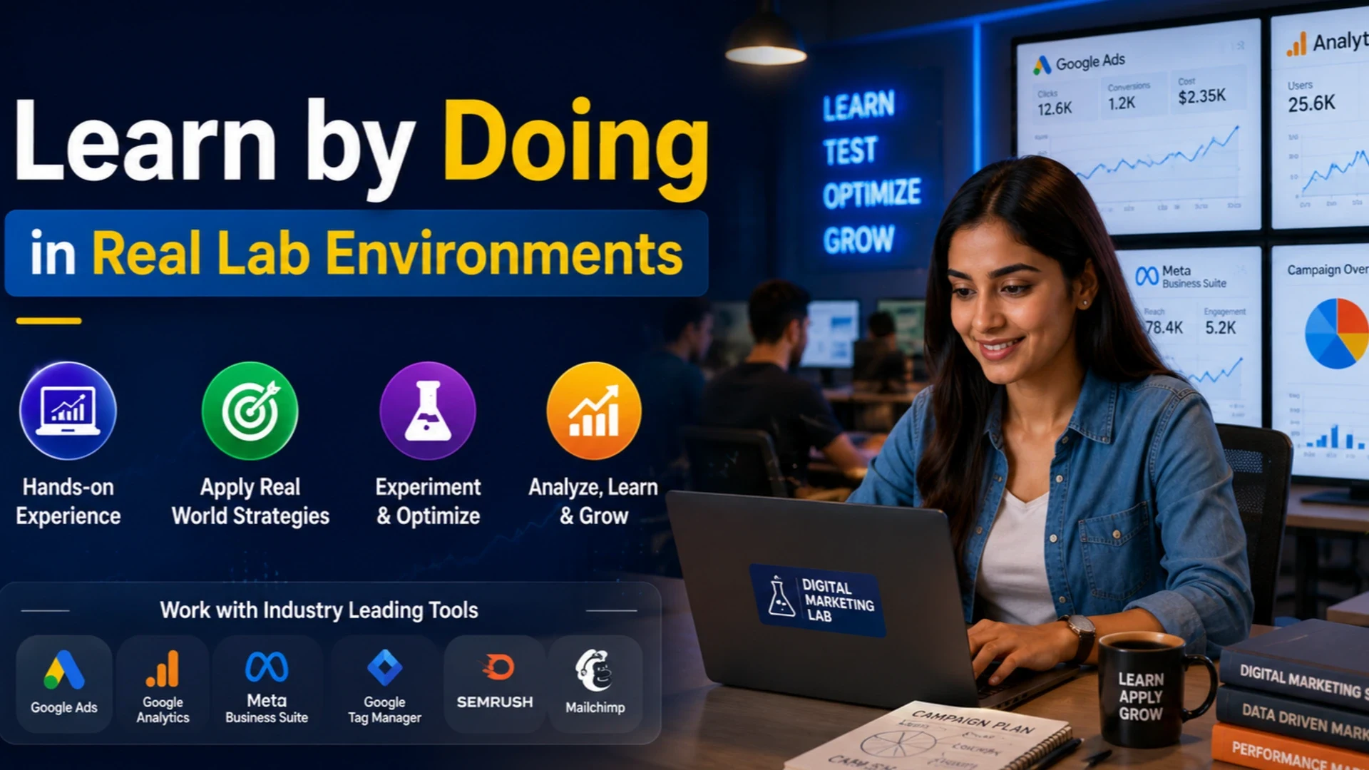 Hands-on lab training session